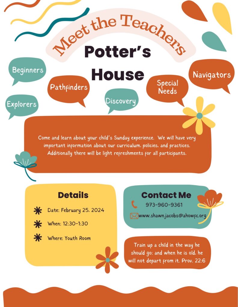 Potter's House Meet and Greet