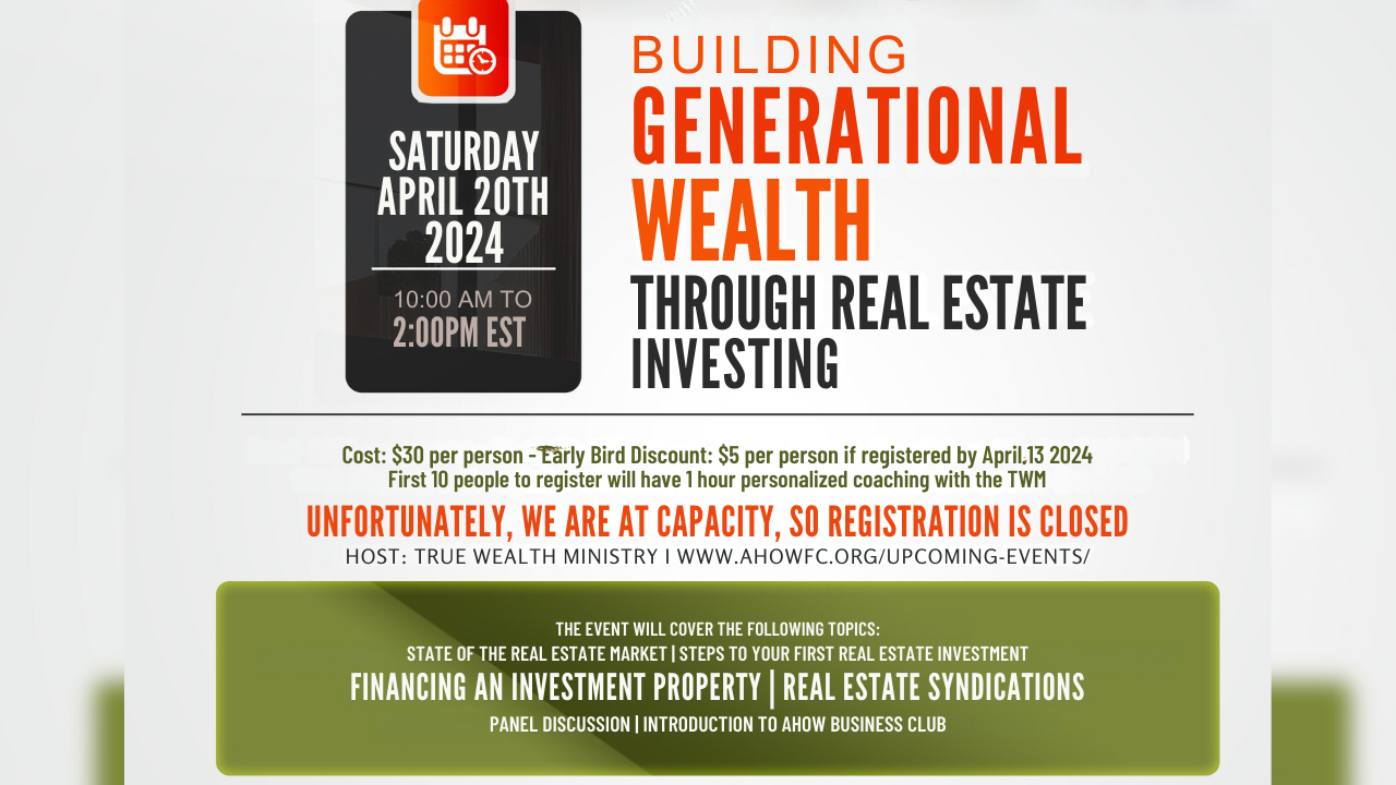 Building Generational Wealth Through Real Estate Investing