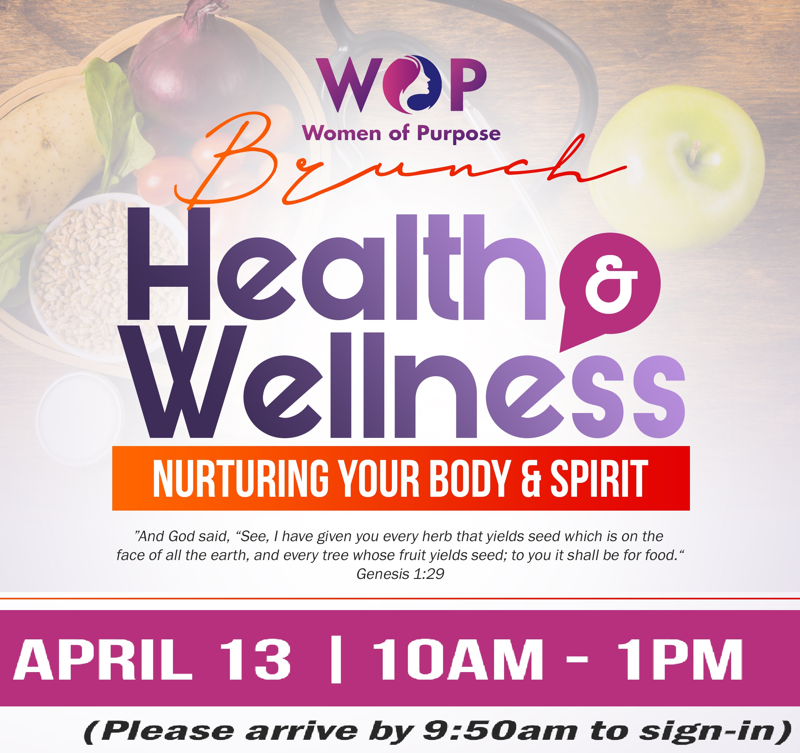 WOP Brunch: Health & Wellness